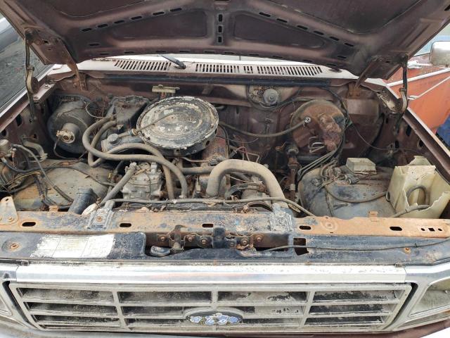 1FTDF10E9CRA30325 - 1982 FORD F100 BROWN photo 11