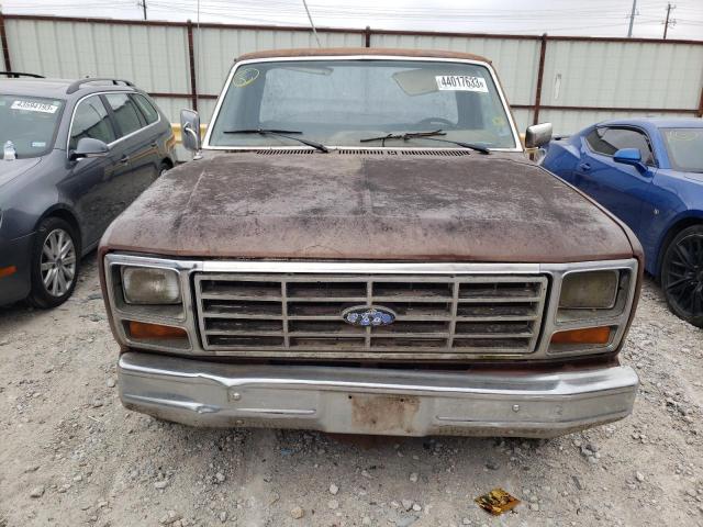 1FTDF10E9CRA30325 - 1982 FORD F100 BROWN photo 5