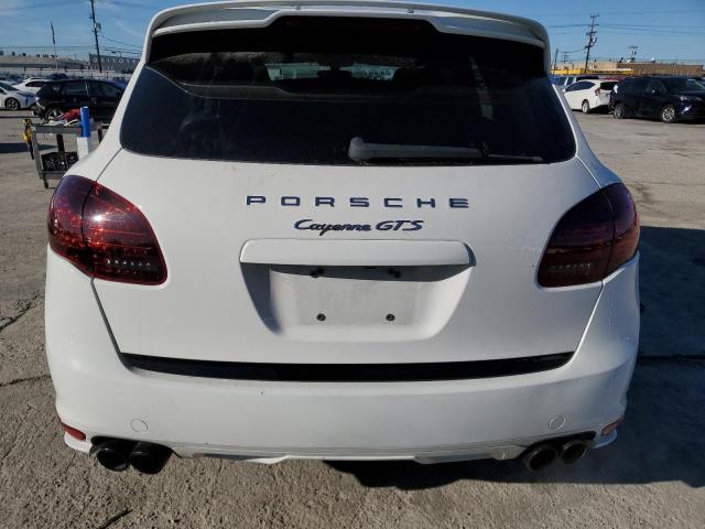 WP1AD2A2XDLA79295 - 2013 PORSCHE CAYENNE GTS WHITE photo 6