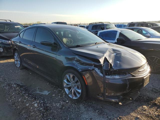 1C3CCCBBXFN602117 - 2015 CHRYSLER 200 S GRAY photo 4