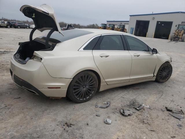 3LN6L5E97HR649081 - 2017 LINCOLN MKZ RESERVE ოქროსფერი ფოტო 3