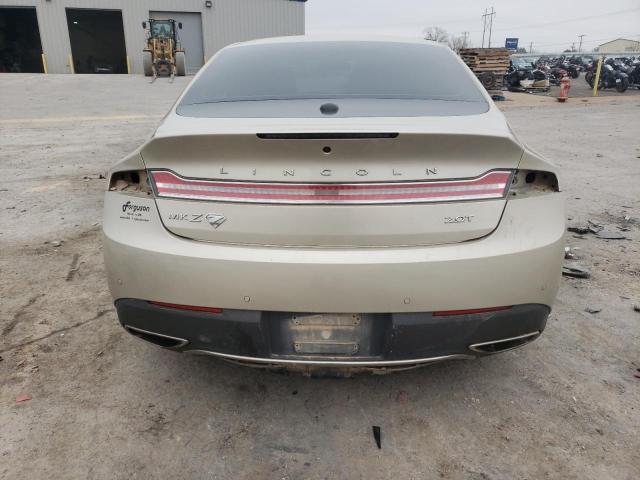 3LN6L5E97HR649081 - 2017 LINCOLN MKZ RESERVE ოქროსფერი ფოტო 6
