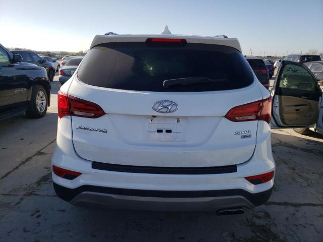 5XYZUDLB4HG484566 - 2017 HYUNDAI SANTA FE S WHITE photo 6