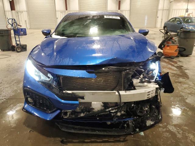 SHHFK7G47JU218301 - 2018 HONDA CIVIC SPORT BLUE photo 5