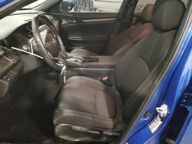 SHHFK7G47JU218301 - 2018 HONDA CIVIC SPORT BLUE photo 7