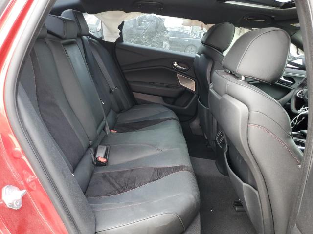 19UUB5F59MA015741 - 2021 ACURA TLX TECH A Կարմիր լուսանկար 10