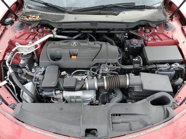 19UUB5F59MA015741 - 2021 ACURA TLX TECH A Կարմիր լուսանկար 11