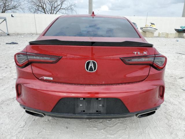 19UUB5F59MA015741 - 2021 ACURA TLX TECH A Կարմիր լուսանկար 6