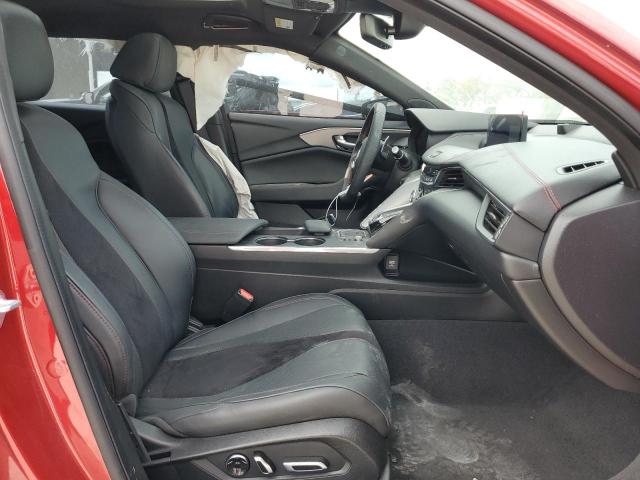 19UUB5F59MA015741 - 2021 ACURA TLX TECH A Կարմիր լուսանկար 7