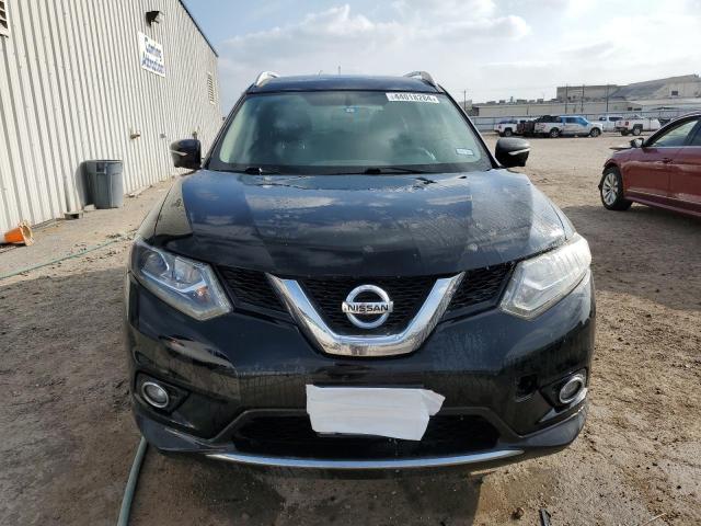 5N1AT2MV8FC828376 - 2015 NISSAN ROGUE S BLACK photo 5