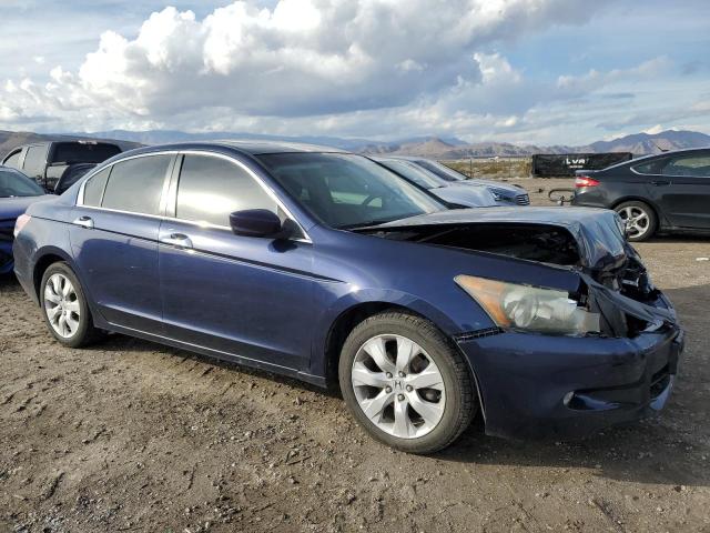 1HGCP36838A010987 - 2008 HONDA ACCORD EXL BLUE photo 4