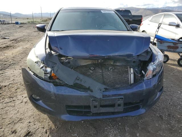 1HGCP36838A010987 - 2008 HONDA ACCORD EXL BLUE photo 5