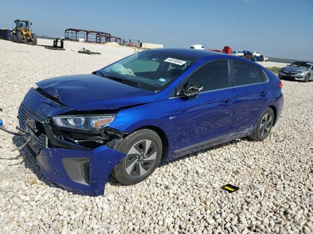 KMHC75LC1KU134342 - 2019 HYUNDAI IONIQ SEL BLUE photo 1