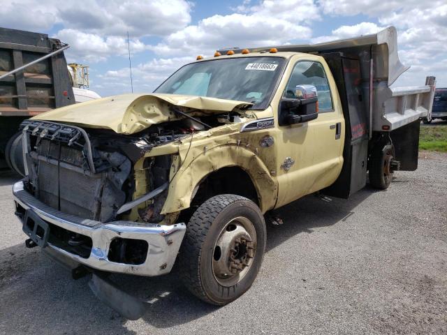 1FDUF5GT6BEC37980 - 2011 FORD F550 SUPER DUTY CREAM photo 1