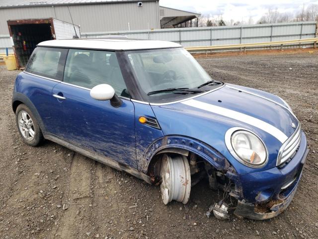 WMWSU3C56DT682454 - 2013 MINI COOPER BLUE photo 4