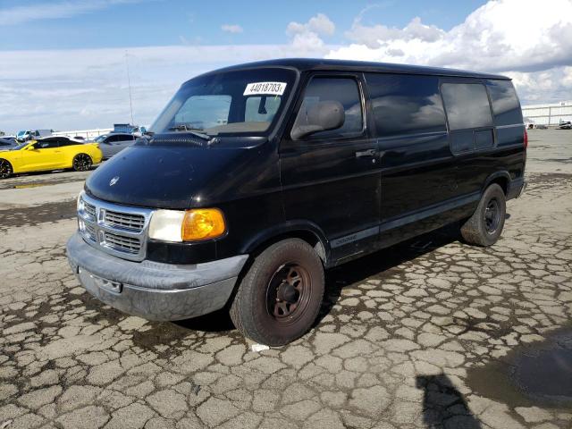 2D7HB11YX3K508184 - 2003 DODGE RAM VAN B1500 BLACK photo 1