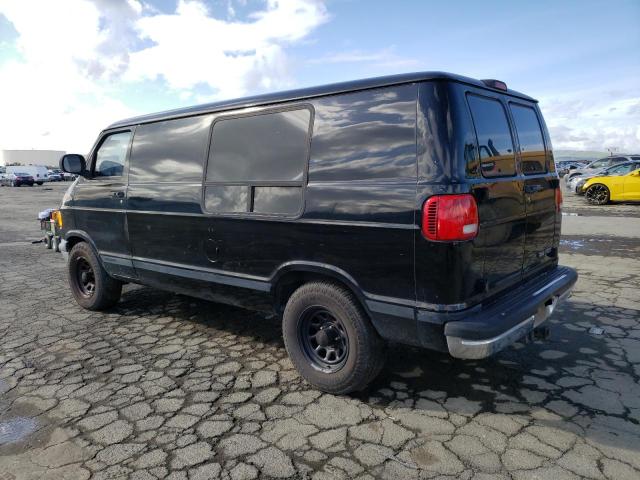 2D7HB11YX3K508184 - 2003 DODGE RAM VAN B1500 BLACK photo 2