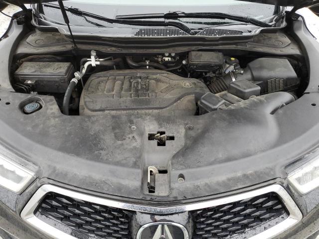 5J8YD4H58JL001610 - 2018 ACURA MDX TECHNOLOGY BLACK photo 12