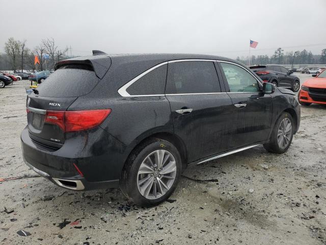 5J8YD4H58JL001610 - 2018 ACURA MDX TECHNOLOGY BLACK photo 3