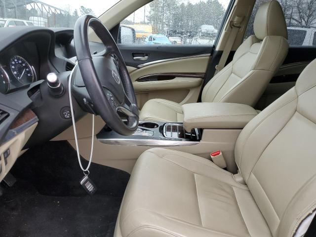 5J8YD4H58JL001610 - 2018 ACURA MDX TECHNOLOGY BLACK photo 7