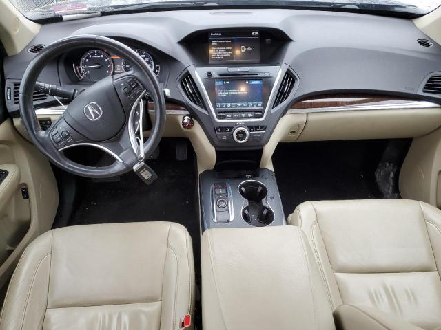 5J8YD4H58JL001610 - 2018 ACURA MDX TECHNOLOGY BLACK photo 8