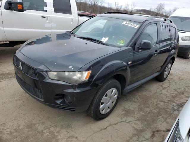 JA4AS2AWXBU007475 - 2011 MITSUBISHI OUTLANDER ES BLACK photo 1