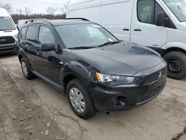 JA4AS2AWXBU007475 - 2011 MITSUBISHI OUTLANDER ES BLACK photo 4