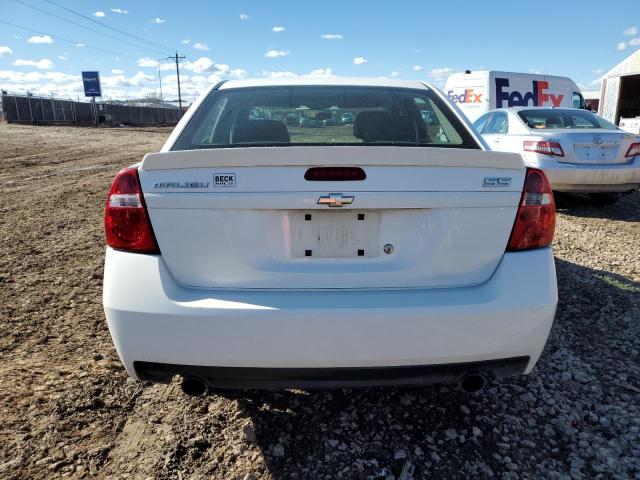 1G1ZW57187F158281 - 2007 CHEVROLET MALIBU SS WHITE photo 6