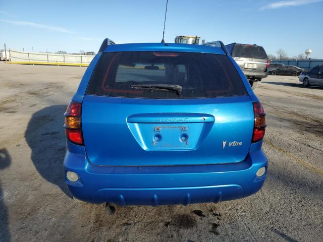 5Y2SL65837Z431620 - 2007 PONTIAC VIBE BLUE photo 6