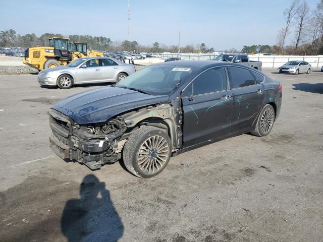 3FA6P0K97HR112541 - 2017 FORD FUSION TITANIUM GRAY photo 1