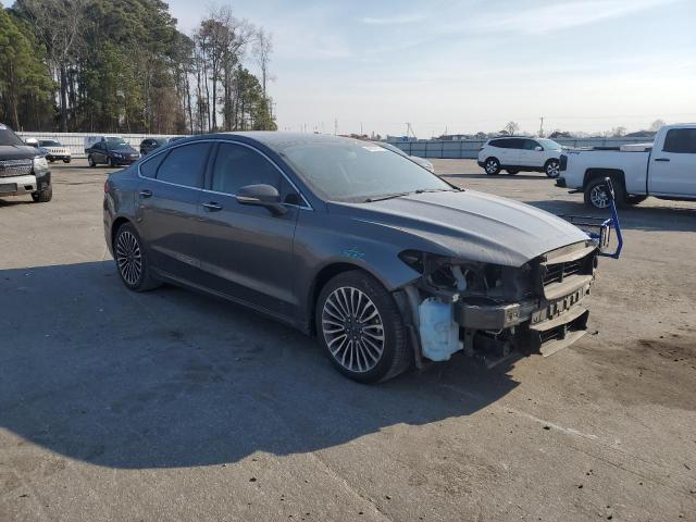 3FA6P0K97HR112541 - 2017 FORD FUSION TITANIUM GRAY photo 4