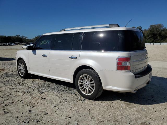 2FMGK5C82GBA23131 - 2016 FORD FLEX SEL WHITE photo 2