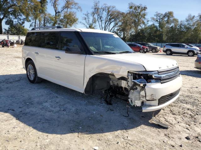 2FMGK5C82GBA23131 - 2016 FORD FLEX SEL WHITE photo 4