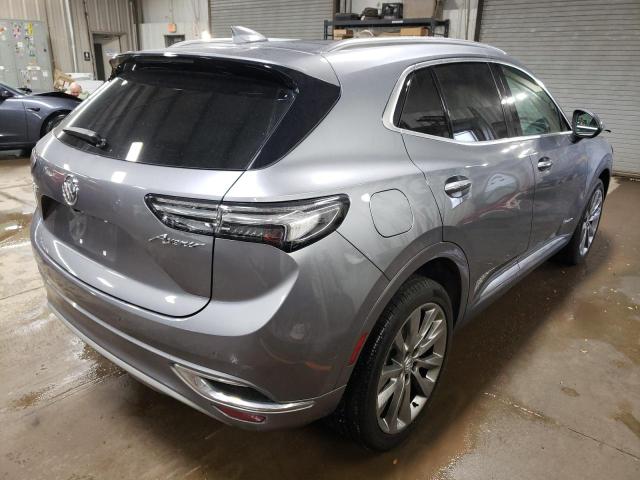 LRBFZRR46ND031584 - 2022 BUICK ENVISION AVENIR GRAY photo 3