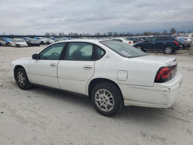 2G1WF55K049349342 - 2004 CHEVROLET IMPALA LS WHITE photo 2