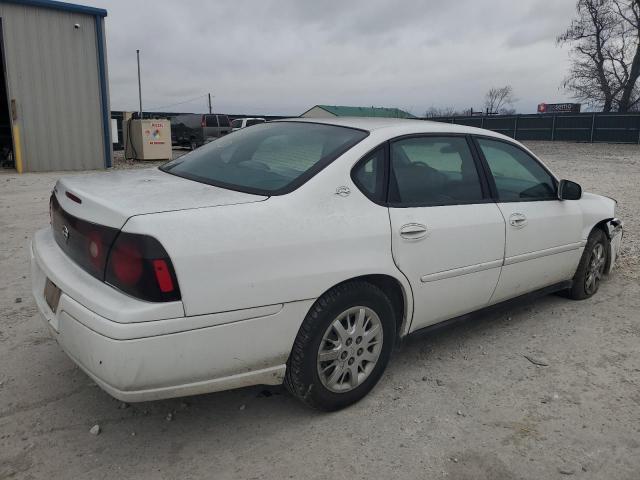 2G1WF55K049349342 - 2004 CHEVROLET IMPALA LS WHITE photo 3