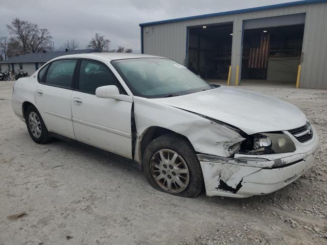 2G1WF55K049349342 - 2004 CHEVROLET IMPALA LS WHITE photo 4