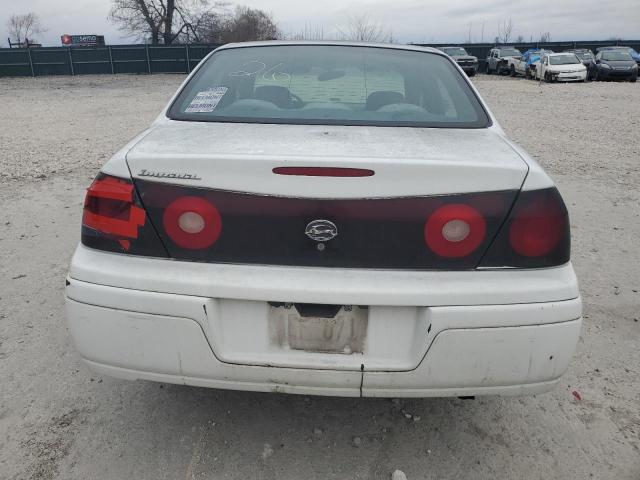 2G1WF55K049349342 - 2004 CHEVROLET IMPALA LS WHITE photo 6