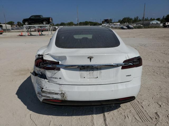 5YJSA1E27GF166971 - 2016 TESLA MODEL S Սպիտակ լուսանկար 6