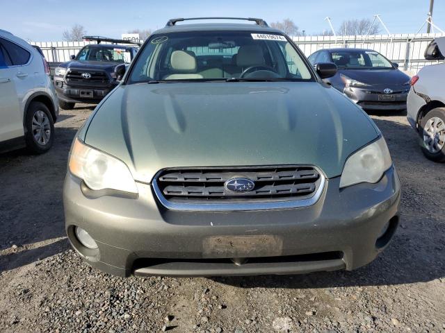 4S4BP61C177344644 - 2007 SUBARU OUTBACK OUTBACK 2.5I GREEN photo 5