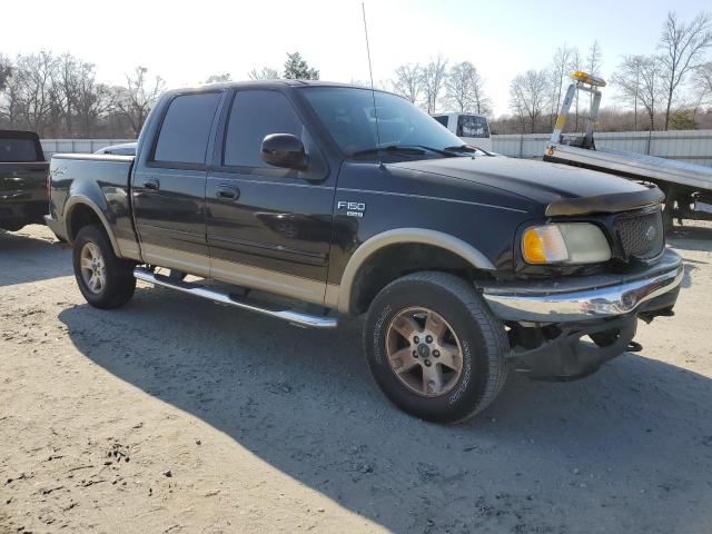 1FTRW08L53KA94888 - 2003 FORD F150 SUPERCREW BLACK photo 4