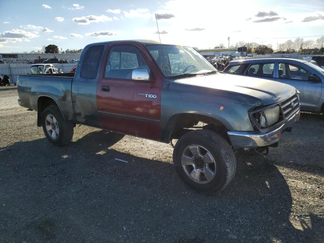 JT4UN24D5V0041520 - 1997 TOYOTA T100 XTRACAB SR5 TEAL photo 4