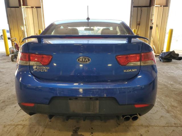 KNAFU6A20C5553821 - 2012 KIA FORTE EX BLUE photo 6