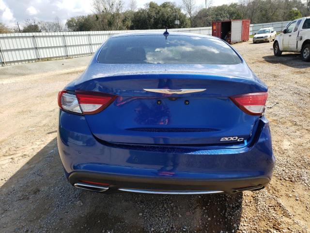 1C3CCCCG5FN545772 - 2015 CHRYSLER 200 C BLUE photo 6