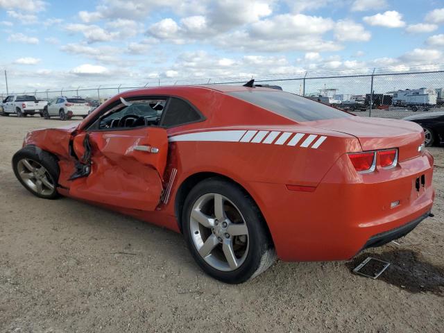 2G1FC1EDXB9212005 - 2011 CHEVROLET CAMARO LT ORANGE photo 2