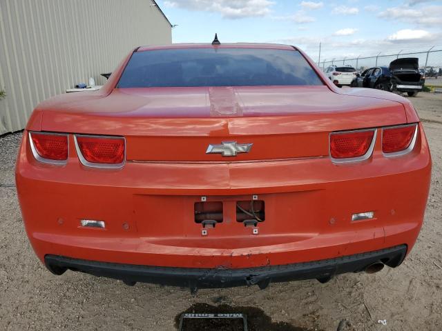 2G1FC1EDXB9212005 - 2011 CHEVROLET CAMARO LT ORANGE photo 6