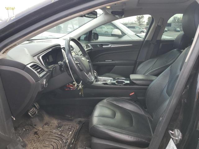 3FA6P0K99DR279476 - 2013 FORD FUSION TITANIUM BLACK photo 7