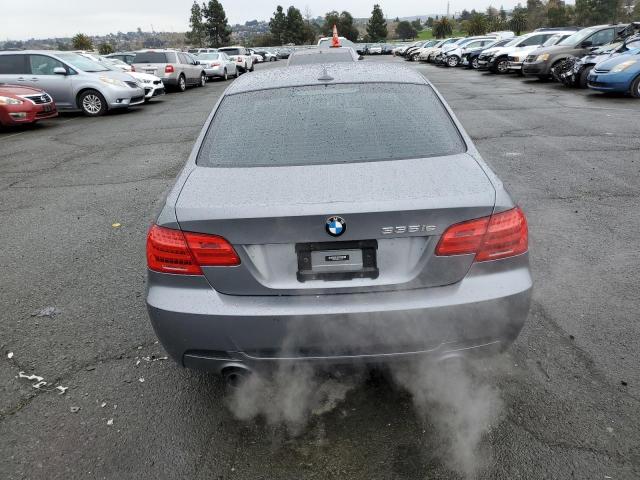 WBAKG1C56CJ217176 - 2012 BMW 335 I SULEV GRAY photo 6