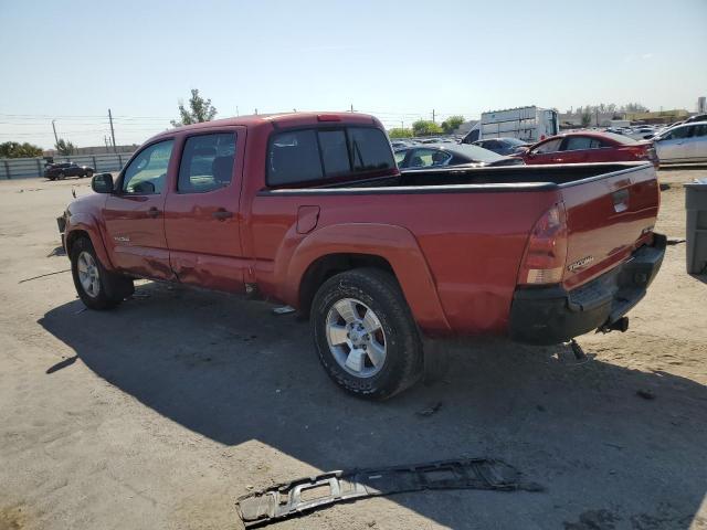 5TEMU52N85Z015929 - 2005 TOYOTA TACOMA DOUBLE CAB LONG BED BURGUNDY photo 2