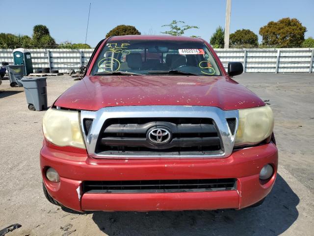 5TEMU52N85Z015929 - 2005 TOYOTA TACOMA DOUBLE CAB LONG BED BURGUNDY photo 5